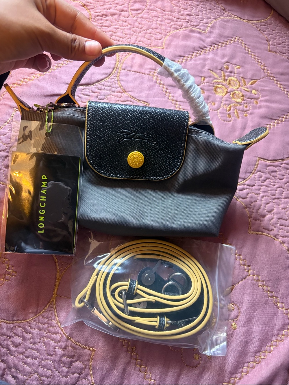 Bundle of 3pcs Le Pliage X-Small Top-Handle bag - Picture 2 of 3